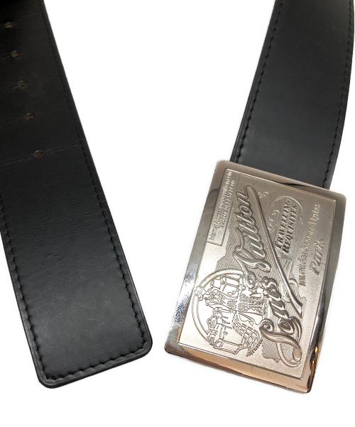 LOUIS VUITTON（ルイ ヴィトン）LOUIS VUITTON (ルイ ヴィトン) 編み込み切替ベルト ブラウン サイズ:73-83cmの古着・服飾アイテム