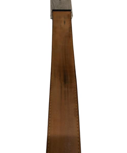 LOUIS VUITTON（ルイ ヴィトン）LOUIS VUITTON (ルイ ヴィトン) 編み込み切替ベルト ブラウン サイズ:73-83cmの古着・服飾アイテム