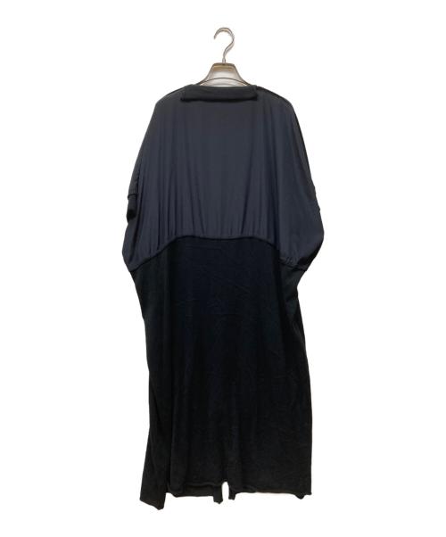 LIMI feu（リミフゥ）LIMI feu (リミフゥ) デザインワンピース ネイビー×ブラック サイズ:Freeの古着・服飾アイテム