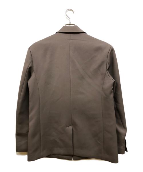 M TO R（ムウトアール）M TO R (ムウトアール) BOXY SINGLE BREASTED JACKETテーラードジャケット ブラウン サイズ:40の古着・服飾アイテム