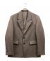 M TO R（ムウトアール）の古着「BOXY SINGLE BREASTED JACKETテーラードジャケット」｜ブラウン