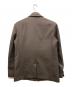 M TO R (ムウトアール) BOXY SINGLE BREASTED JACKETテーラードジャケット ブラウン サイズ:40：8000円