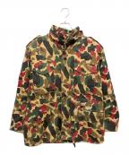 BAPE BY A BATHING APEベイプバイアベイシングエイプ）の古着「M-65カモ柄ミリタリージャケット」｜ベージュ