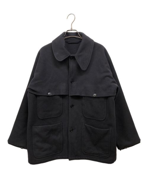 COMOLI（コモリ）COMOLI (コモリ) ナッピングウール マッキノウクルーザー ブラック サイズ:1の古着・服飾アイテム