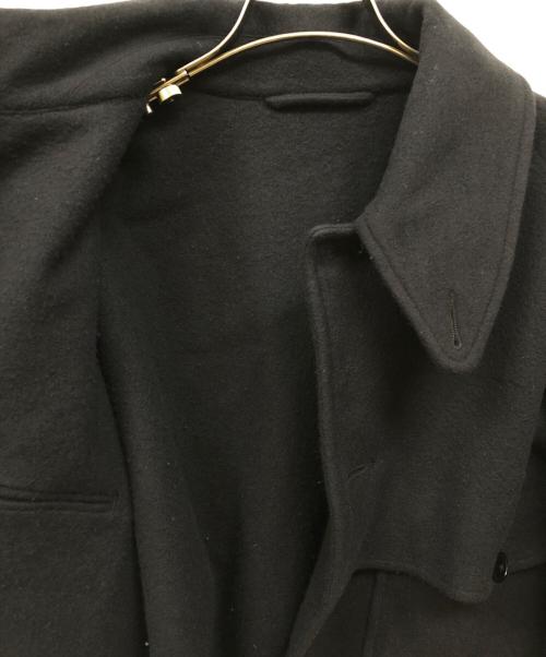 COMOLI（コモリ）COMOLI (コモリ) ナッピングウール マッキノウクルーザー ブラック サイズ:1の古着・服飾アイテム