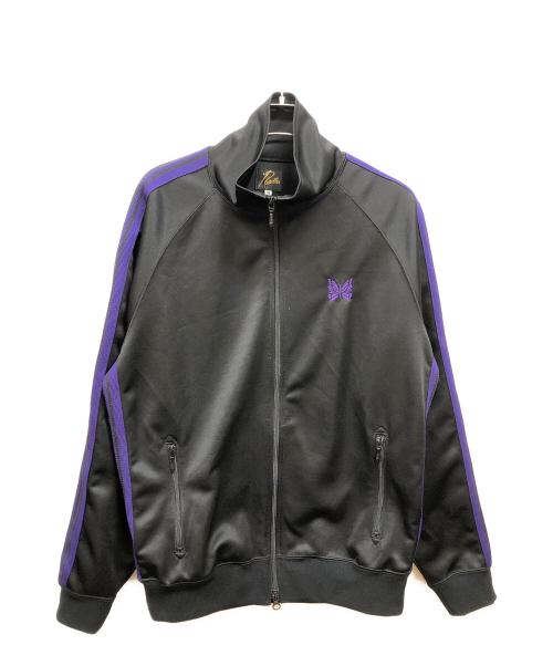 Needles（ニードルズ）Needles (ニードルズ) TRUCK JACKET -POLY SMOOTH ブラック×パープル サイズ:Mの古着・服飾アイテム