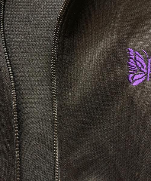 Needles（ニードルズ）Needles (ニードルズ) TRUCK JACKET -POLY SMOOTH ブラック×パープル サイズ:Mの古着・服飾アイテム