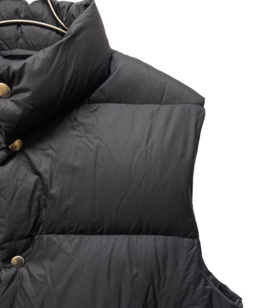 COMOLI（コモリ）COMOLI (コモリ) DOWN VEST ブラック サイズ:1の古着・服飾アイテム