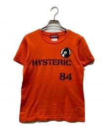 Hysteric Glamour（ヒステリックグラマー）の古着「オールドヒスガールパッチTシャツ」｜オレンジ