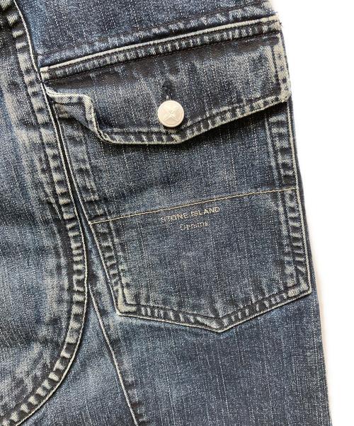 Stone Island Denims（ストーンアイランドデニム）STONE ISLAND DENIMS (ストーンアイランドデニム) アーカイブバックポケットデニム インディゴ サイズ:32の古着・服飾アイテム