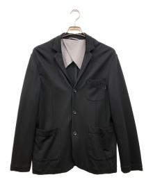 WILD THINGS（ワイルドシングス）の古着「ストレッチテーラードジャケット」｜ブラック