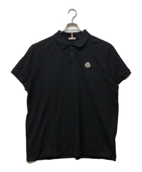MONCLER（モンクレール）MONCLER (モンクレール) MAGLIA POLO MANICA CORTA ブラック サイズ:XXXLの古着・服飾アイテム