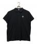 MONCLER（モンクレール）の古着「MAGLIA POLO MANICA CORTA」｜ブラック