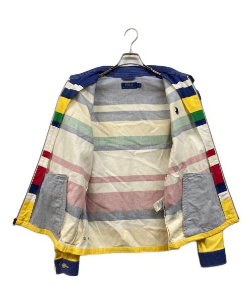 POLO RALPH LAUREN（ポロ・ラルフローレン）POLO RALPH LAUREN (ポロ・ラルフローレン) マルチボーダースイングトップ マルチカラー サイズ:Lの古着・服飾アイテム