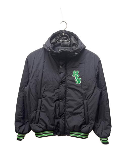 Hysteric Glamour（ヒステリックグラマー）Hysteric Glamour (ヒステリックグラマー) HYSTERIC ROLLERS フーデッドブルゾン ブラック サイズ:Lの古着・服飾アイテム