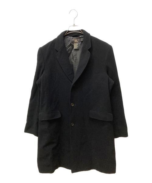 RRL（ダブルアールエル）RRL (ダブルアールエル) 三ツ星タグ チェスターコート ブラック サイズ:Sの古着・服飾アイテム