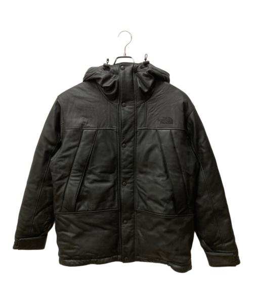 THE NORTHFACE PURPLELABEL（ザ・ノースフェイス パープルレーベル）THE NORTHFACE PURPLELABEL (ザ・ノースフェイス パープルレーベル) Mountain Down Leather Jacket ブラック サイズ:Mの古着・服飾アイテム