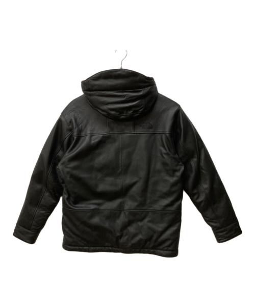 THE NORTHFACE PURPLELABEL（ザ・ノースフェイス パープルレーベル）THE NORTHFACE PURPLELABEL (ザ・ノースフェイス パープルレーベル) Mountain Down Leather Jacket ブラック サイズ:Mの古着・服飾アイテム