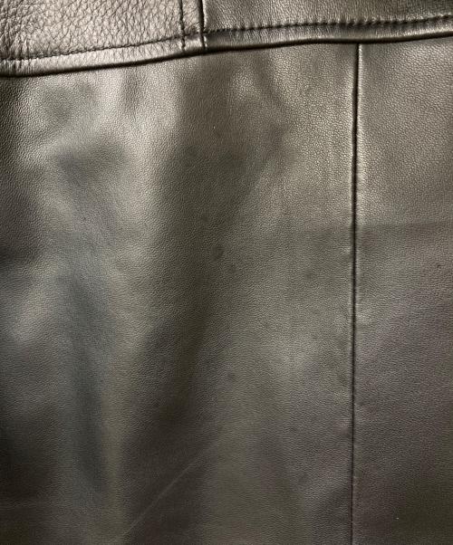 THE NORTHFACE PURPLELABEL（ザ・ノースフェイス パープルレーベル）THE NORTHFACE PURPLELABEL (ザ・ノースフェイス パープルレーベル) Mountain Down Leather Jacket ブラック サイズ:Mの古着・服飾アイテム