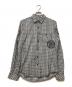 ED HARDY（エド ハーディー）の古着「チェックシャツ」｜グレー