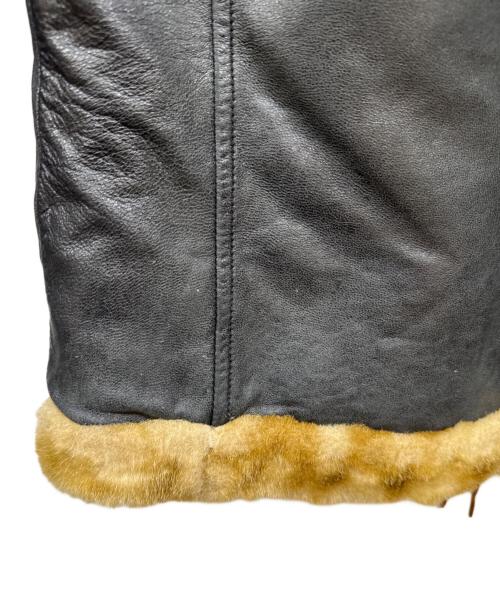 AVIREX（アヴィレックス）AVIREX (アヴィレックス) B-3 フライトジャケット ブラウン×ブラック サイズ:Mの古着・服飾アイテム