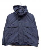 ALOUNDアラウンド）の古着「VNTILASION CITY NYLON JACKET」｜ネイビー