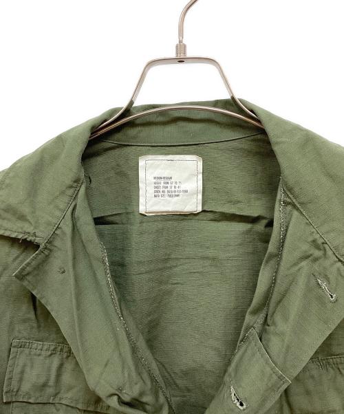US ARMY（ユーエスアーミー）US ARMY (ユーエスアーミー) ジャングルファティーグジャケット グリーン サイズ:67　TO　71の古着・服飾アイテム