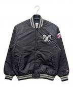 RUSSELL ATHLETICラッセルアスレチック）の古着「チームスタジャン」｜グレー×ブラック