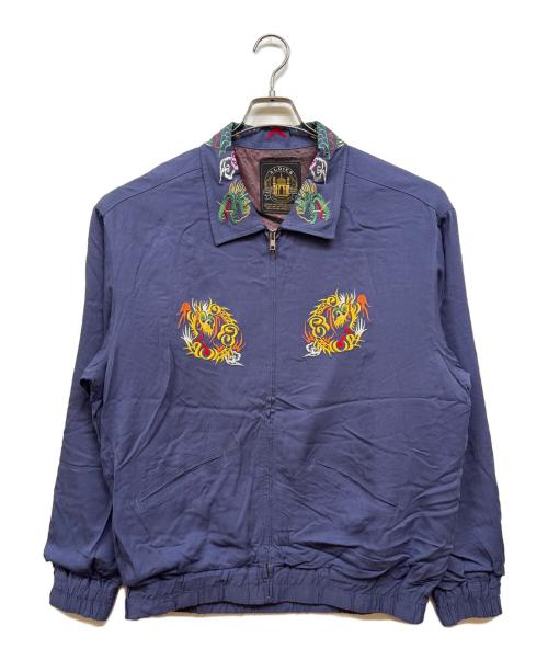 ALDIES（アールディーズ）ALDIES (アールディーズ) Tiger&Dragon Souvenir Jacket ブルー サイズ:未記入の古着・服飾アイテム