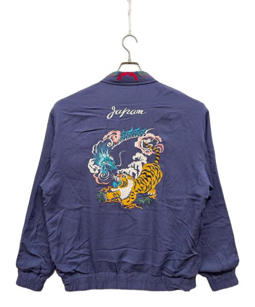 ALDIES（アールディーズ）ALDIES (アールディーズ) Tiger&Dragon Souvenir Jacket ブルー サイズ:未記入の古着・服飾アイテム