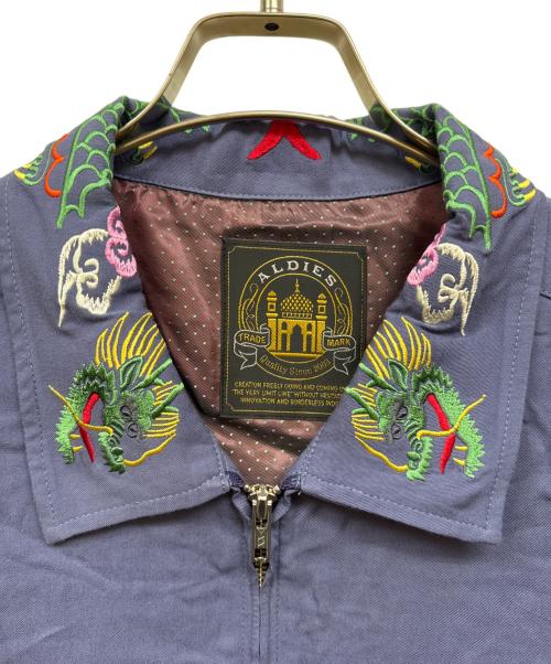 ALDIES（アールディーズ）ALDIES (アールディーズ) Tiger&Dragon Souvenir Jacket ブルー サイズ:未記入の古着・服飾アイテム