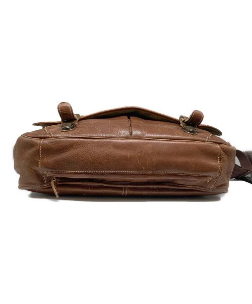 L.L.Bean（エルエルビーン）L.L.Bean (エルエルビーン) レザーメッセンジャーバッグ ブラウンの古着・服飾アイテム