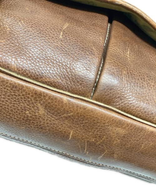 L.L.Bean（エルエルビーン）L.L.Bean (エルエルビーン) レザーメッセンジャーバッグ ブラウンの古着・服飾アイテム