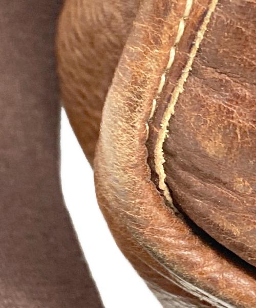 L.L.Bean（エルエルビーン）L.L.Bean (エルエルビーン) レザーメッセンジャーバッグ ブラウンの古着・服飾アイテム