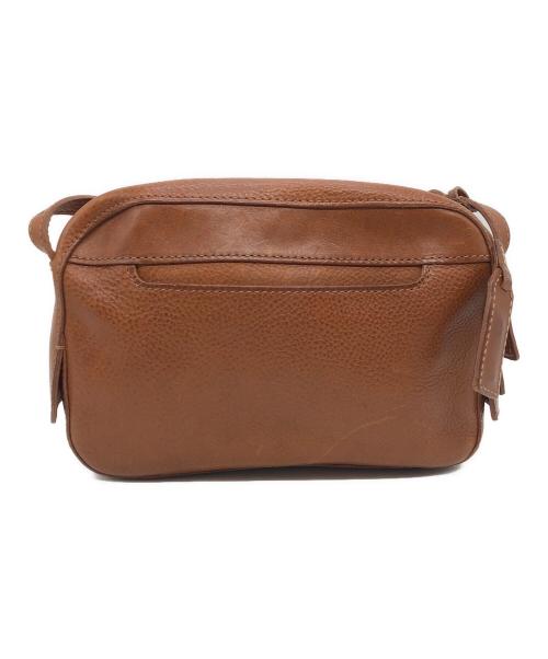 genten（ゲンテン）genten (ゲンテン) トスカ BOX型 ミニショルダーバッグ ブラウンの古着・服飾アイテム