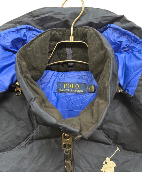 POLO RALPH LAUREN（ポロ・ラルフローレン）POLO RALPH LAUREN (ポロ・ラルフローレン) ビッグポニーダウンベスト ネイビー サイズ:Sの古着・服飾アイテム
