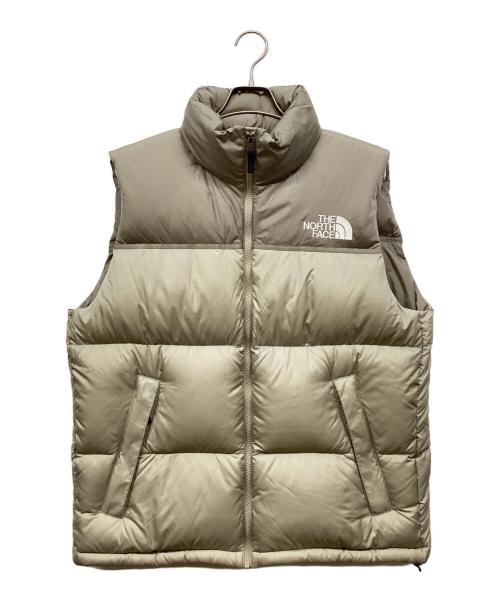 THE NORTH FACE（ザ ノース フェイス）THE NORTH FACE (ザ ノース フェイス) ヌプシベスト ベージュ サイズ:Lの古着・服飾アイテム