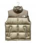 THE NORTH FACE（ザ ノース フェイス）の古着「ヌプシベスト」｜ベージュ