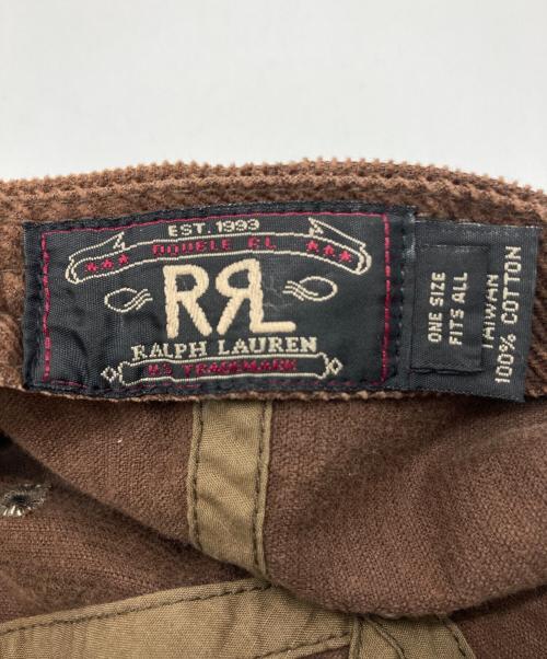 RRL（ダブルアールエル）RRL (ダブルアールエル) キャップ ブラウンの古着・服飾アイテム
