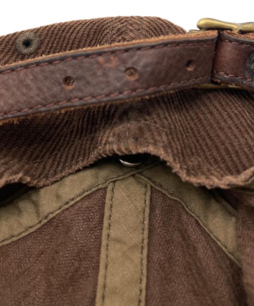 RRL（ダブルアールエル）RRL (ダブルアールエル) キャップ ブラウンの古着・服飾アイテム