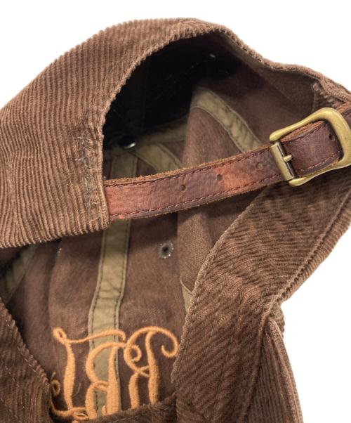 RRL（ダブルアールエル）RRL (ダブルアールエル) キャップ ブラウンの古着・服飾アイテム