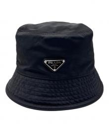 PRADA（プラダ）の古着「Re-Nylon バケットハット」｜ブラック