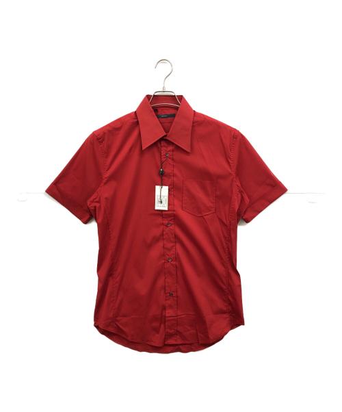 GUCCI（グッチ）GUCCI (グッチ) 半袖シャツ レッド サイズ:40の古着・服飾アイテム