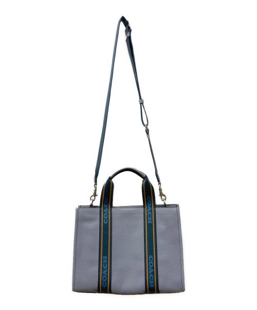 COACH（コーチ）COACH (コーチ) スミス トート ブルーの古着・服飾アイテム