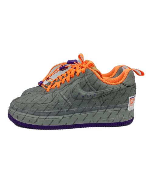 NIKE（ナイキ）NIKE (ナイキ) AIR FORCE 1 EXPERIMENTAL LT SMOKE GREY/COURT PURPLE-TOTAL ORANGE グレー サイズ:26.5㎝の古着・服飾アイテム