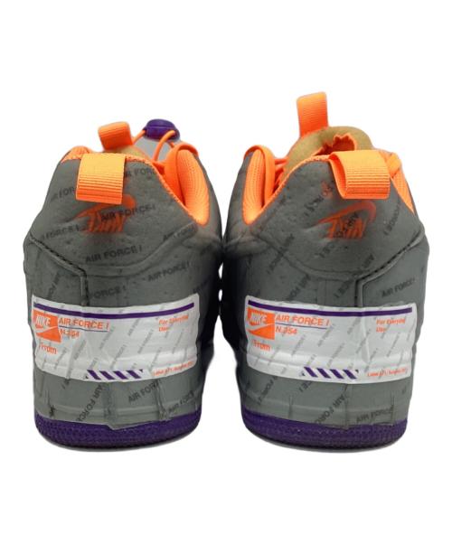 NIKE（ナイキ）NIKE (ナイキ) AIR FORCE 1 EXPERIMENTAL LT SMOKE GREY/COURT PURPLE-TOTAL ORANGE グレー サイズ:26.5㎝の古着・服飾アイテム