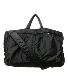 PORTER（ポーター）の古着「タンカー2WAYボストンバッグ」｜ブラック