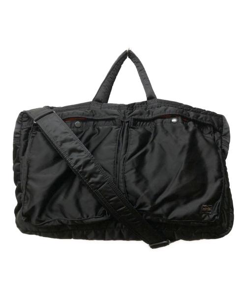 PORTER（ポーター）PORTER (ポーター) タンカー2WAYボストンバッグ ブラックの古着・服飾アイテム