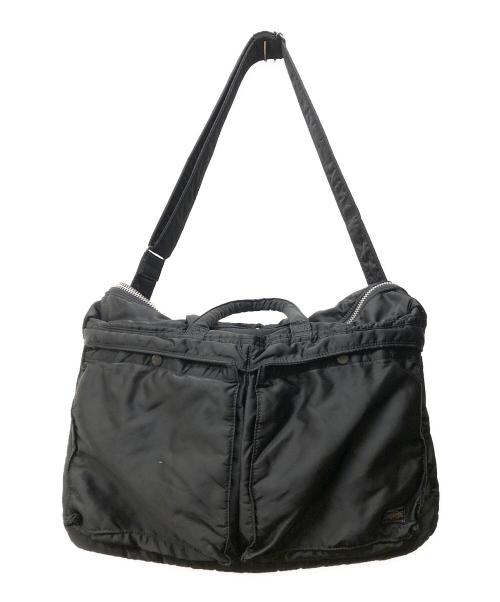 PORTER（ポーター）PORTER (ポーター) タンカー2WAYボストンバッグ ブラックの古着・服飾アイテム