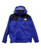 THE NORTH FACEザ ノース フェイス）の古着「マウンテンパーカー マウンテンレインテックスジャケット」｜ブラック×ブルー